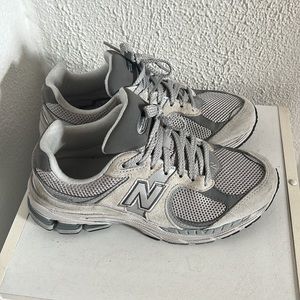 New Balance 2002R Light Grey Running Shoes Sneakers